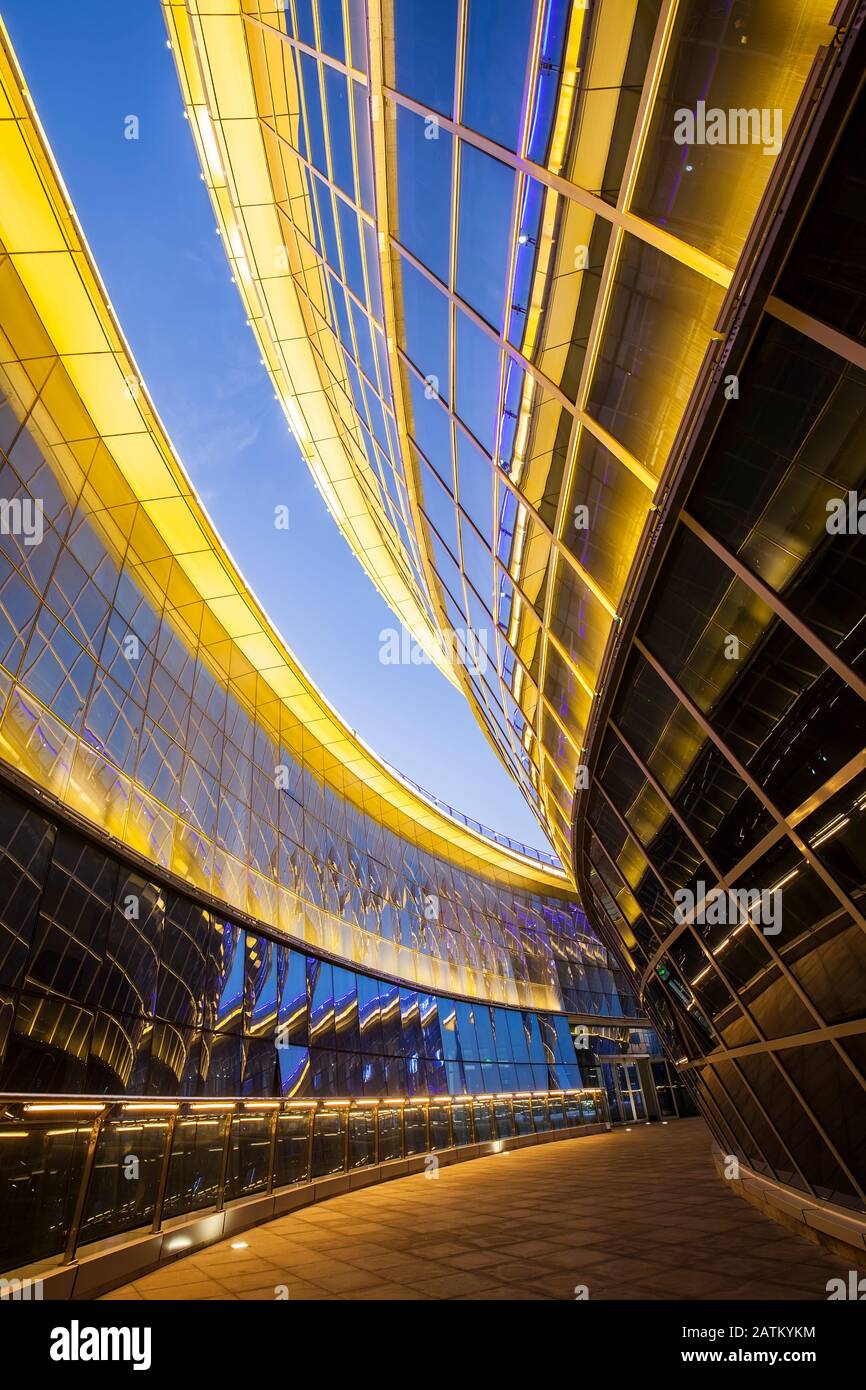 Modern architecture glass curtain wall Stock Photo - Alamy