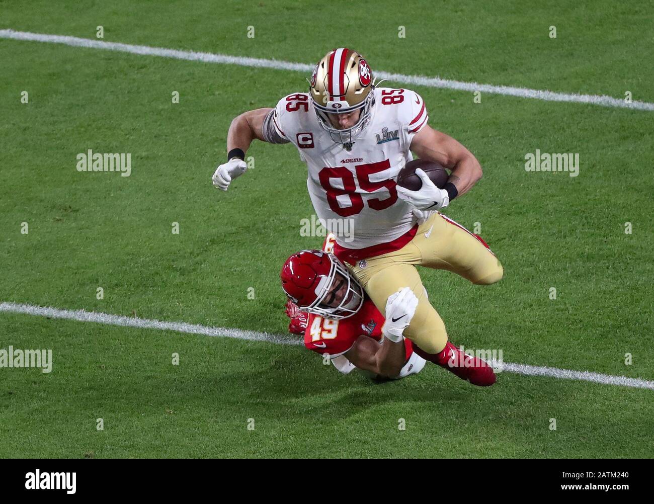 George kittle hi-res stock photography and images - Alamy