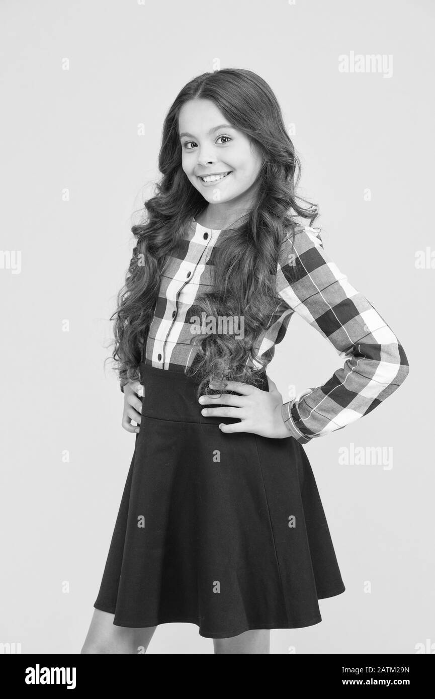 Small Smiling Child Curly Hairdo Perfect Curly Hairstyle