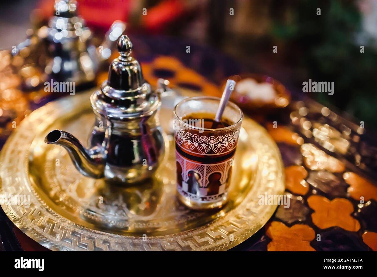 traditional-arabic-tea-cup-arab-people-drinking-tea-in-ramadan-stock