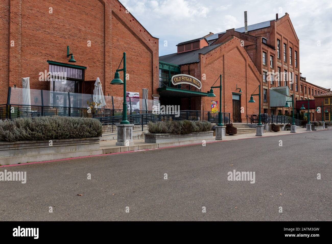 Clarksburg, CA, Jan 12, 2020. The Old Sugar Mill, originally a beet sugar refinery, now hosts