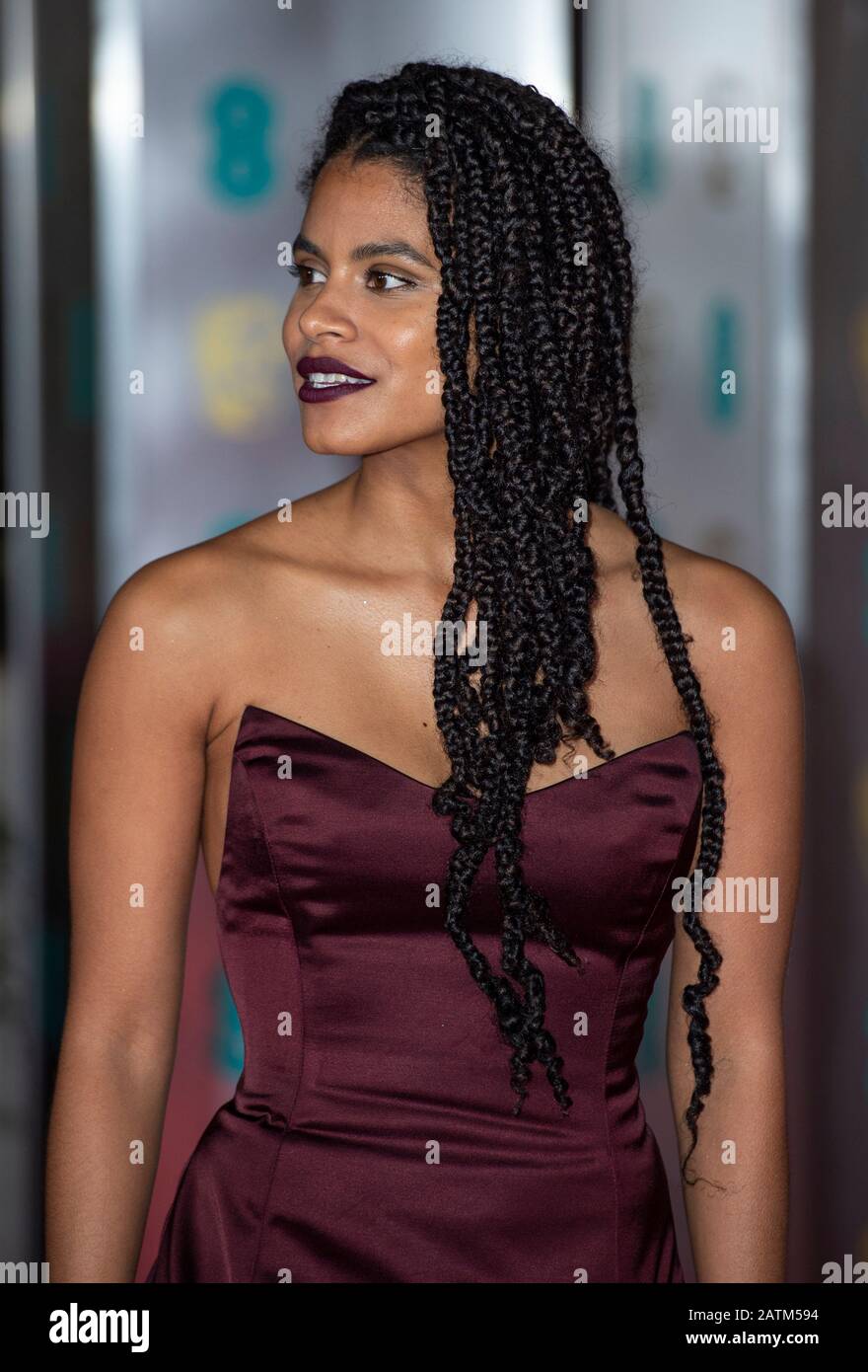 London, UK. 02nd Feb, 2020. Zazie Beetz attends the EE British Academy