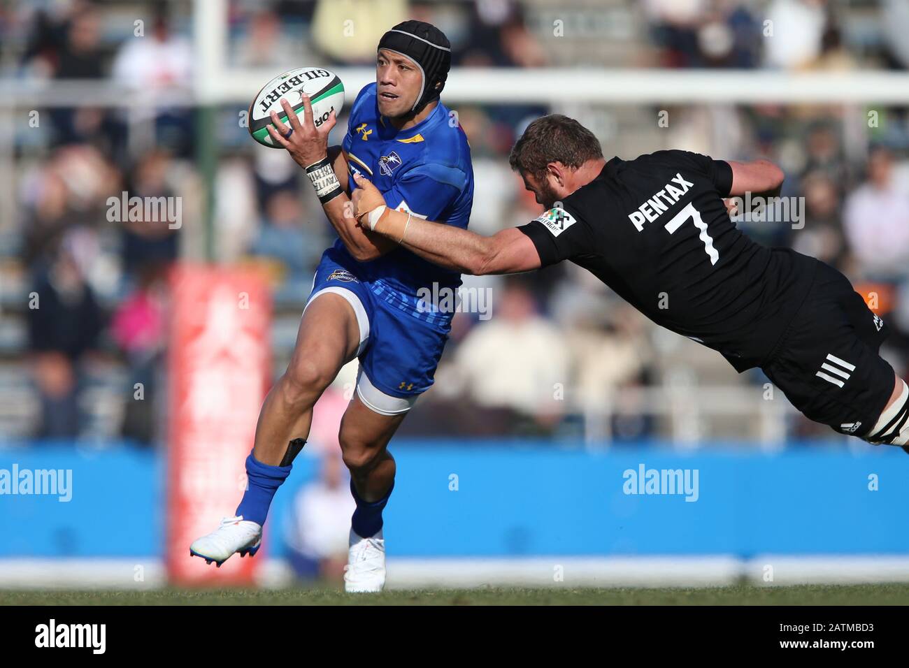 Kanagawa, Japan. 2nd Feb, 2020. Christian Lealiifano (NTT), February 2