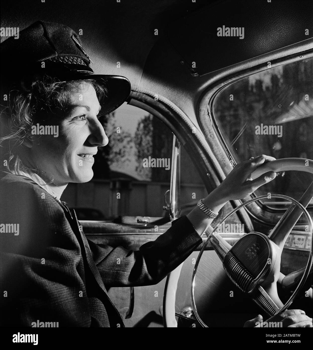 Training Women To Operate Buses And Taxicabs 1942 Due To The Bulk Of American Men Being Slated For The Armed Forces Women Are Stepping Into Jobs Normally Performed By Men By P