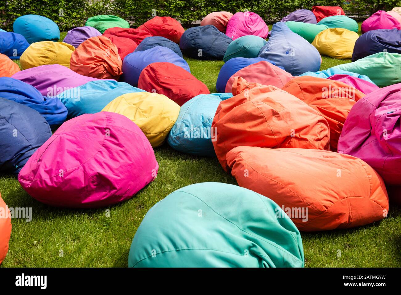 Colorful bean bag hi-res stock photography and images - Alamy
