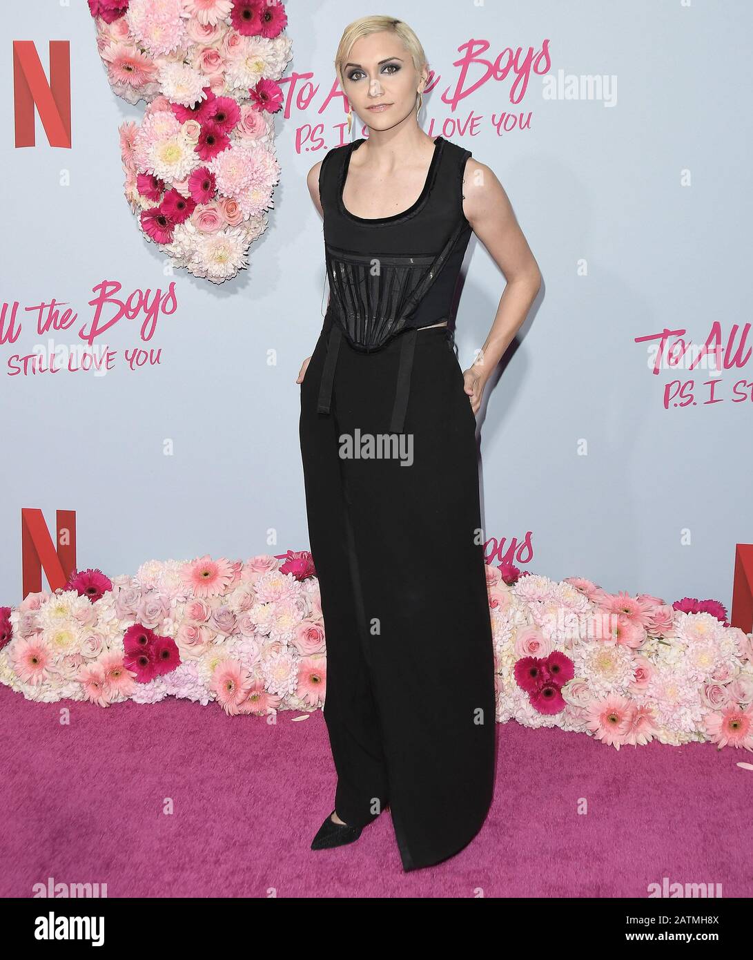 Los Angeles, USA. 03rd Feb, 2020. Alyson Stoner arrives at the Netflix's TO ALL THE BOYS P.S. I STILL LOVE YOU Premiere held at the Egyptian Theatre in Hollywood, CA on Monday, ?February 3, 2020. (Photo By Sthanlee B. Mirador/Sipa USA) Credit: Sipa USA/Alamy Live News Stock Photo