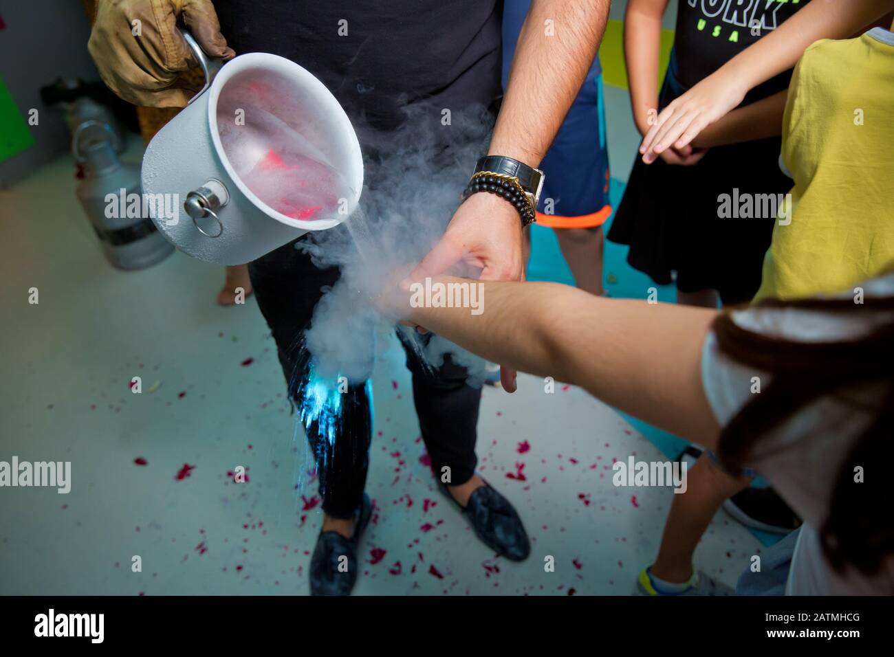 Liquid Nitrogen Hand