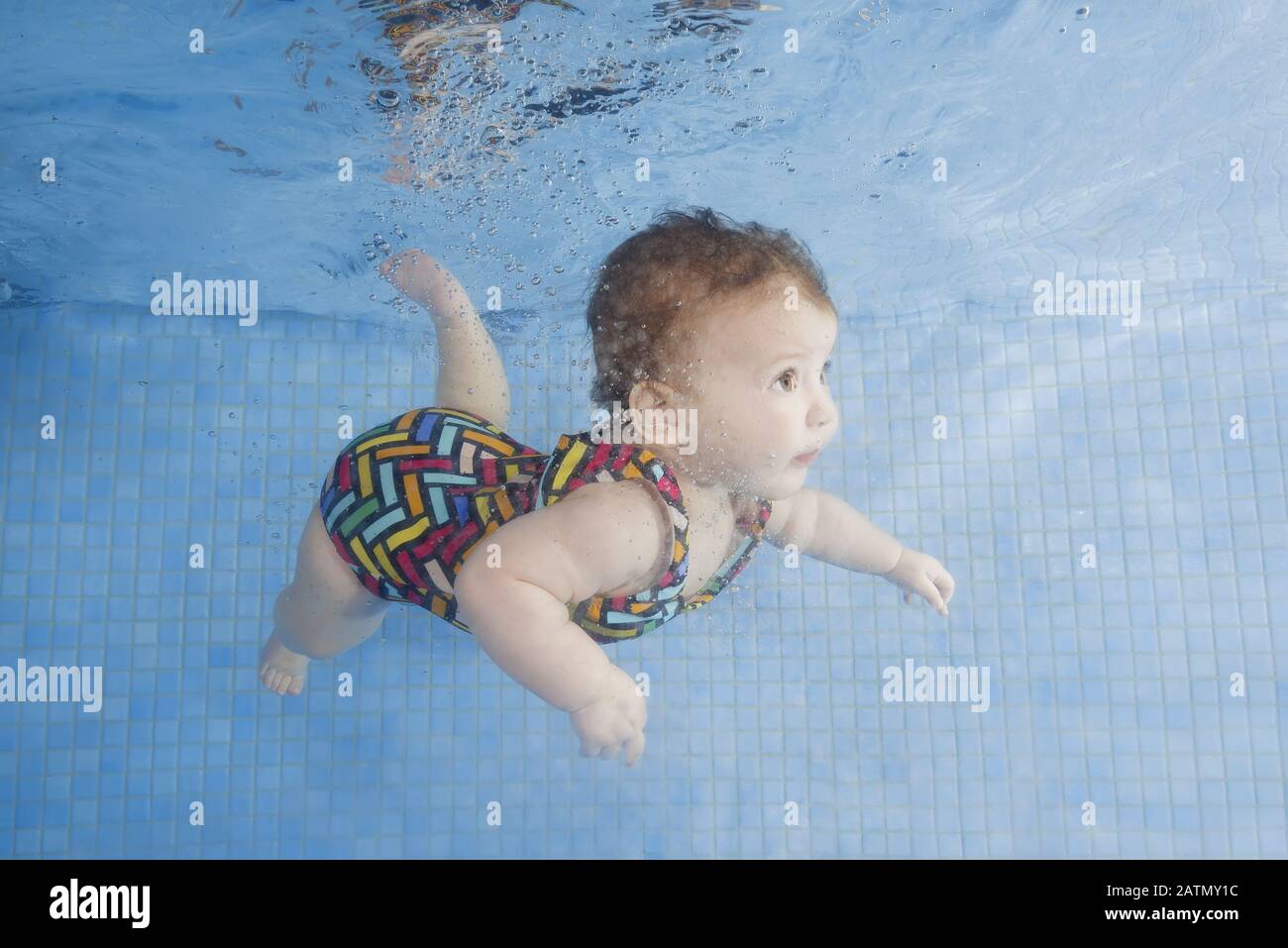 Odessa, Ukraine, Eastern Europe. 8th Aug, 2018. Little baby in a