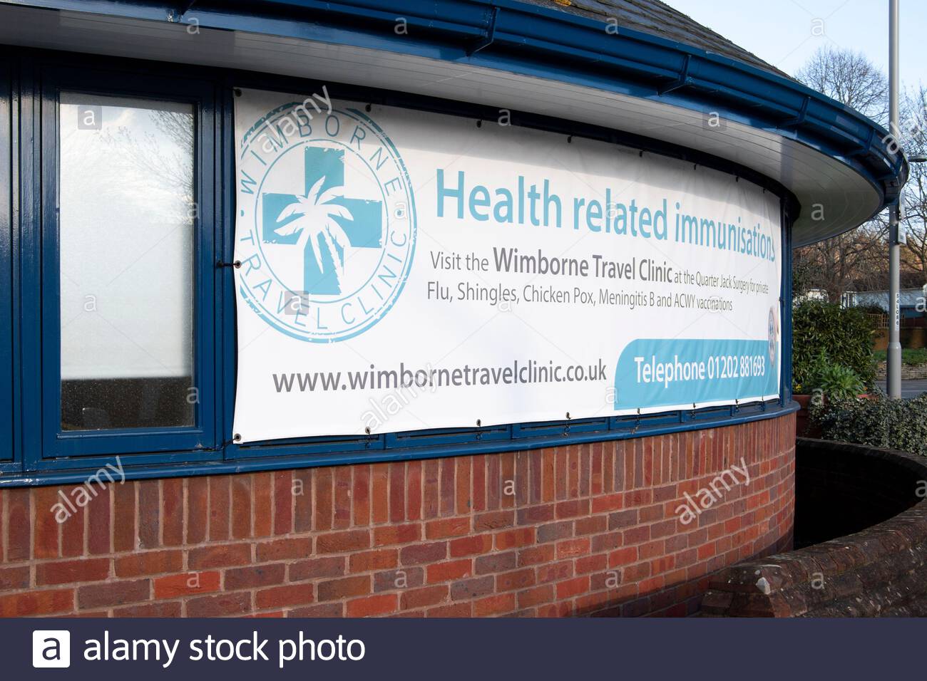 Wimborne Travel Clinic Health Related Immunisation Advertising
