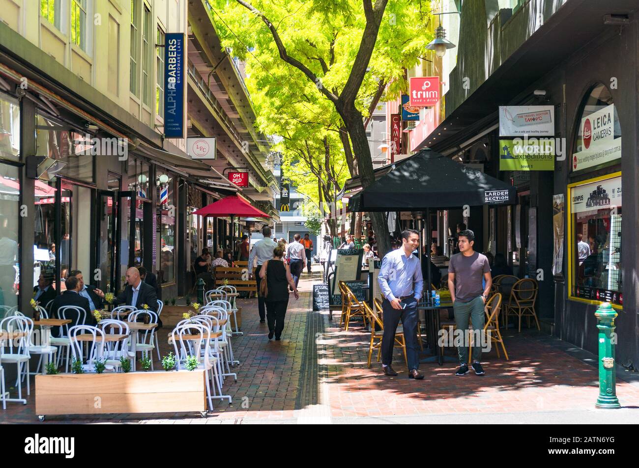 Melbourne, Australia December 7, 2016 Hardware lane with outdoor
