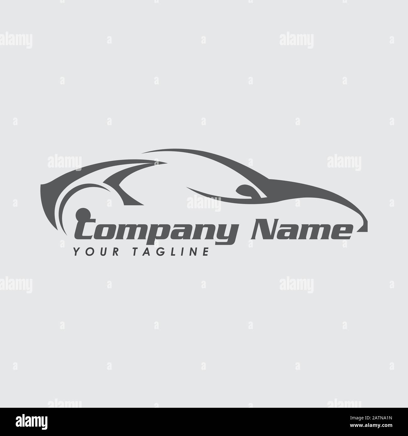 Service car repair, restoration and club design elements. Vector ...