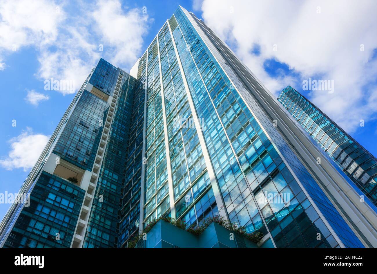 Building in BGC, Metro Manila, Philippines Stock Photo