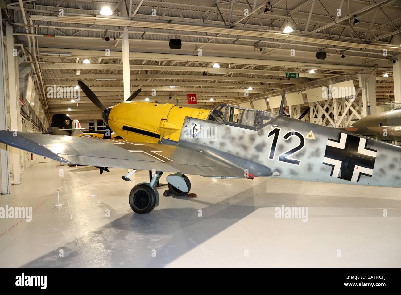 Messerschmitt Bf 109 Stock Photo
