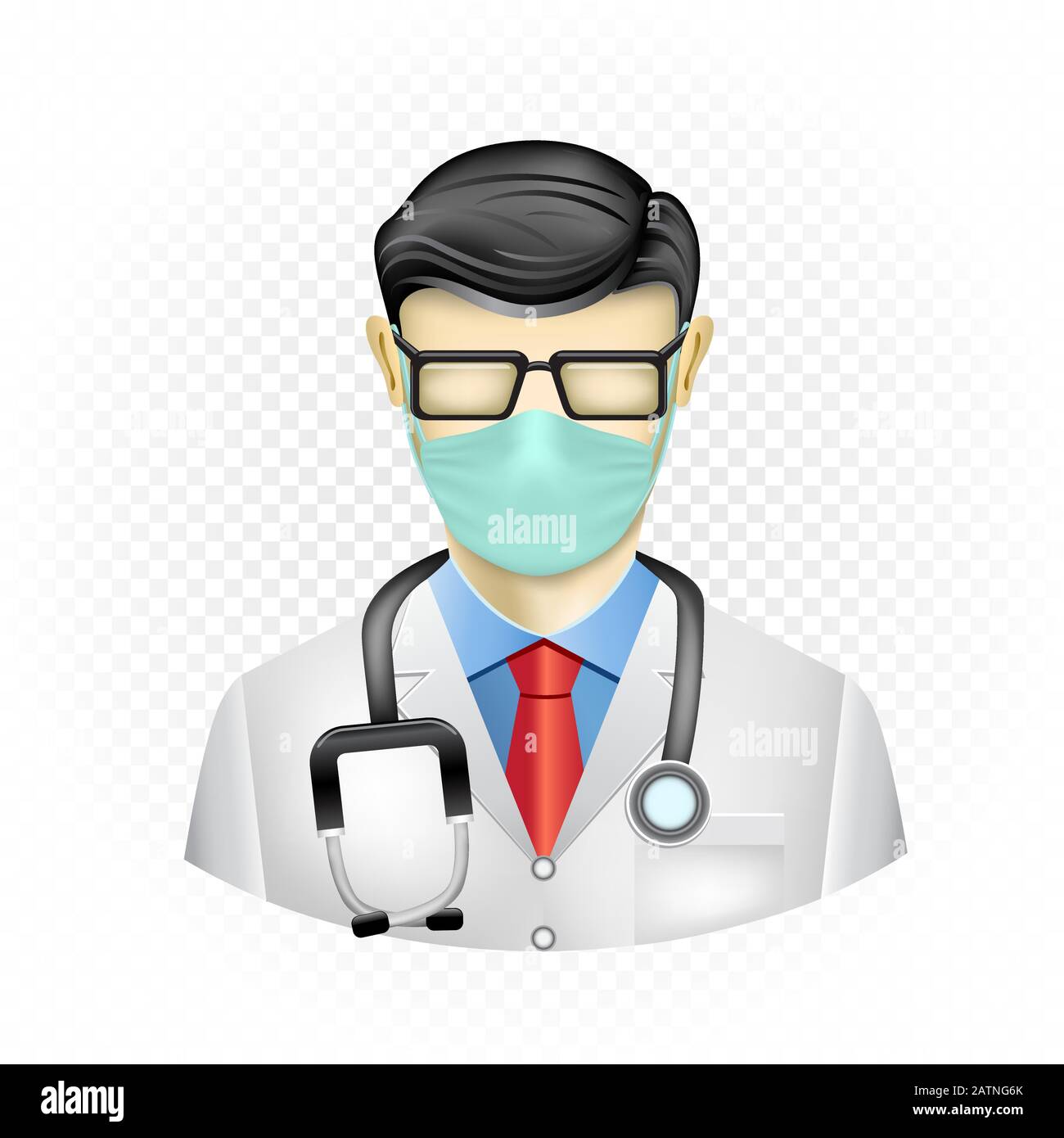 masked doctor template Stock Vector Image & Art - Alamy