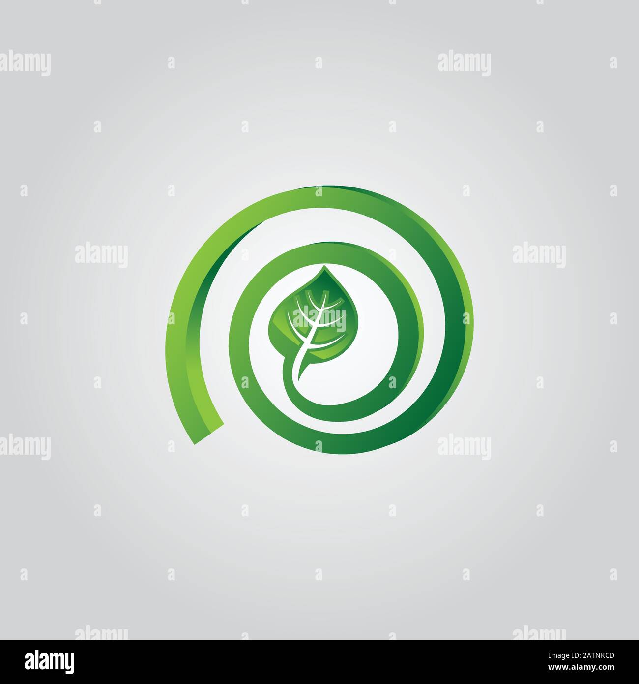 Design shape leaf logo and abstract organic leaf logo. Leaf logo eco graphic creative template. Environment decoration modern leaf emblem Stock Vector