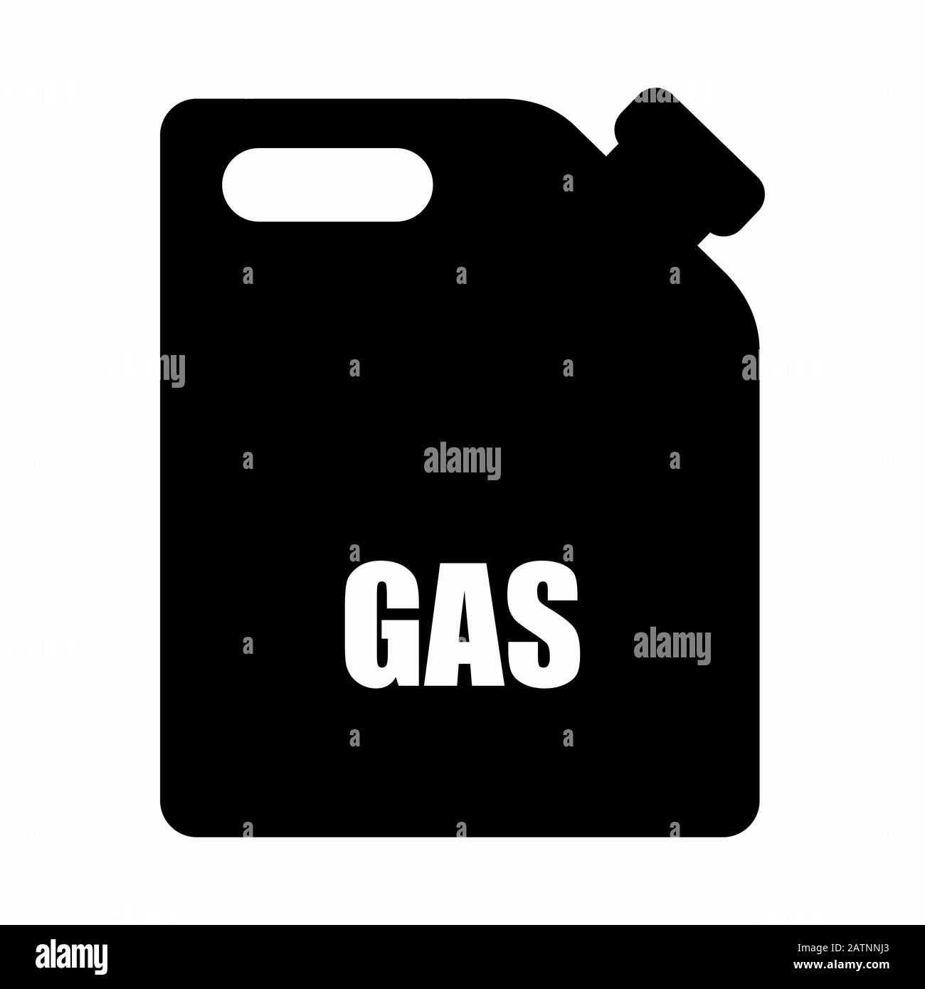 Gas gallon icon Stock Vector