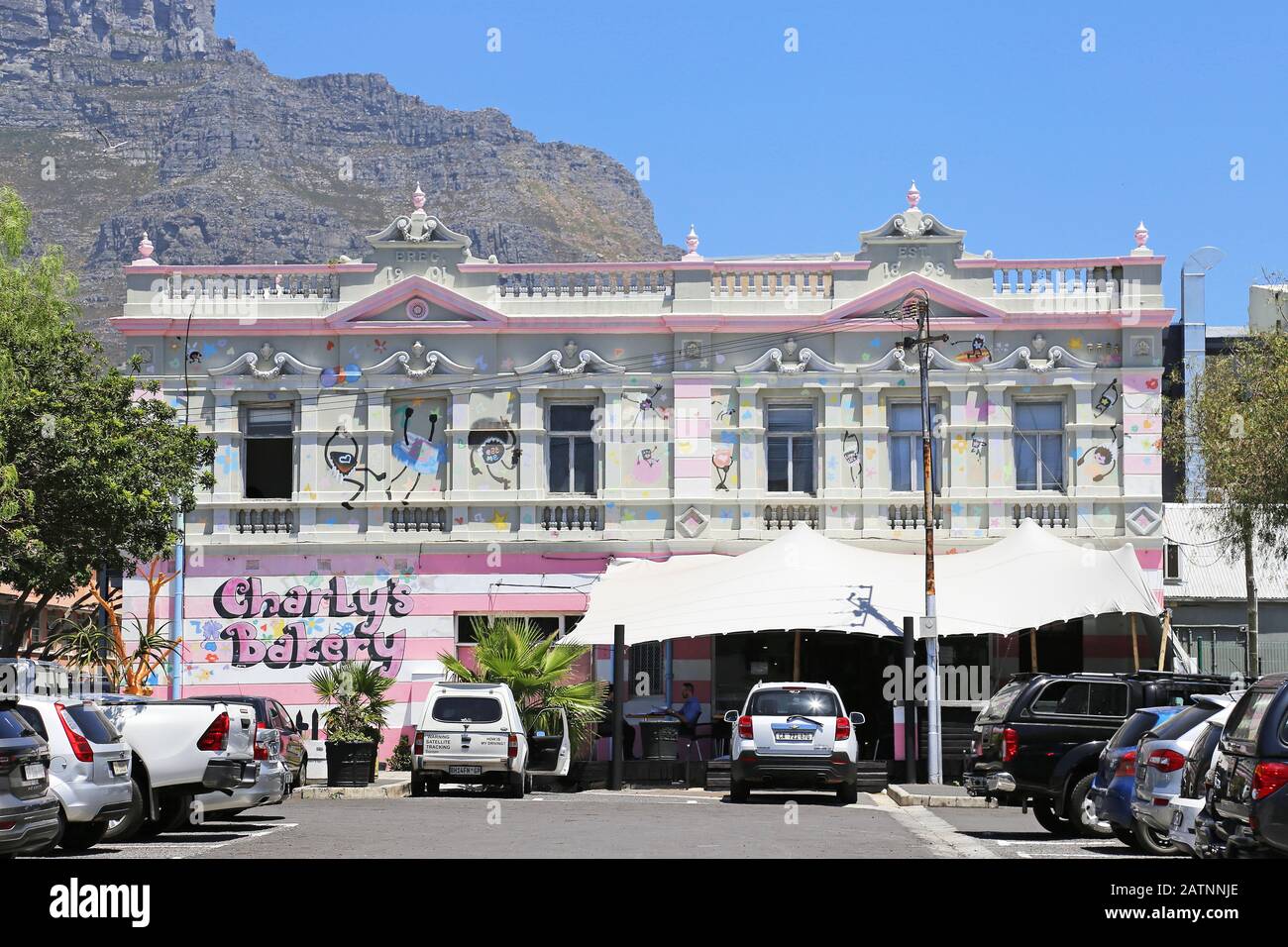 Charly's Bakery, Canterbury Street, Zonnebloem (District Six), Cape Town, Table Bay, Western Cape Province, South Africa, Africa Stock Photo