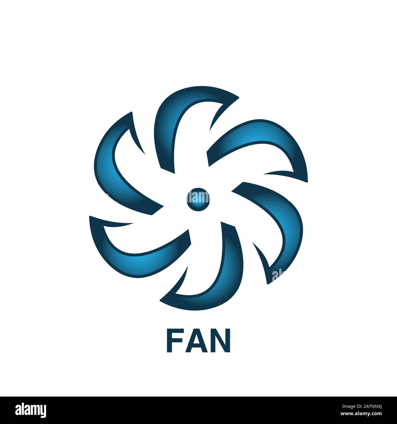 fan icon trendy and modern fan symbol for logo, web, app, UI. fan icon  simple sign. fan icon flat vector illustration for graphic and web design  Stock Vector Image & Art -