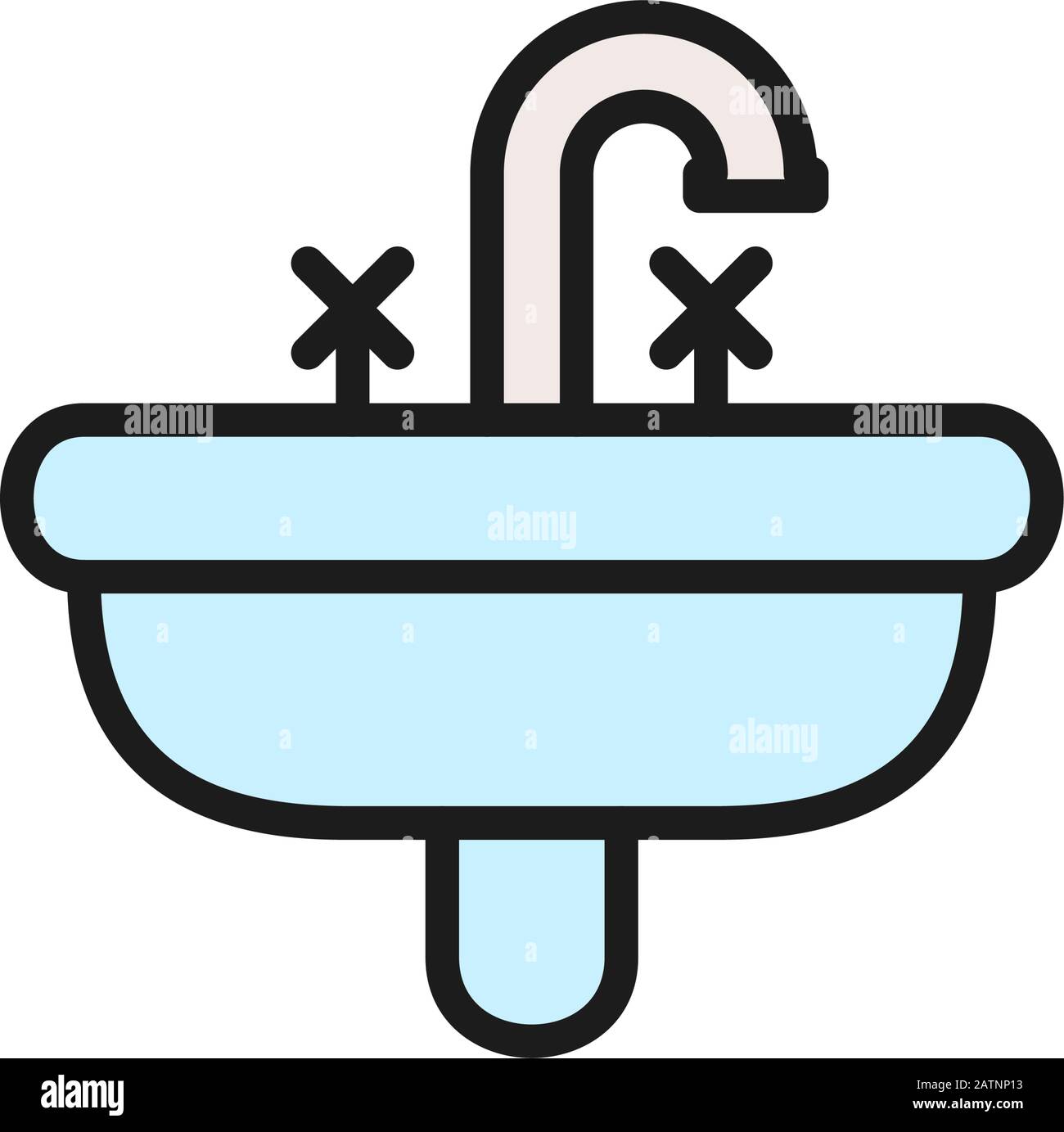 Medical washbasin Stock Vector Images - Alamy