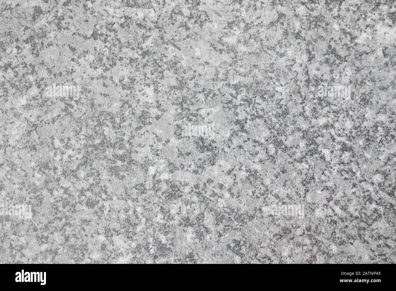 Top View of Grey Mable Effect Stone - Bakground, Display, Presentation, Room for Text Stock Photo