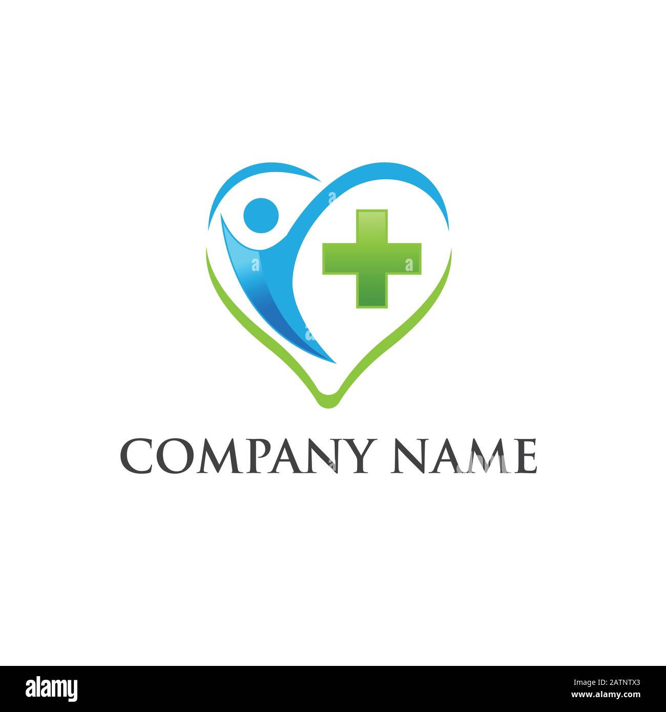 Logo design template for clinic, hospital, medical center, doctor ...
