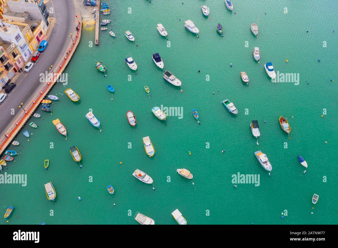 Drone aerial view speed boats hi-res stock photography and images - Alamy
