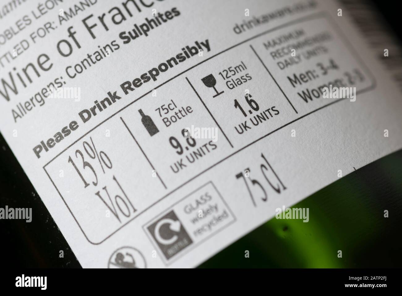 Units alcohol hi-res stock photography and images - Alamy