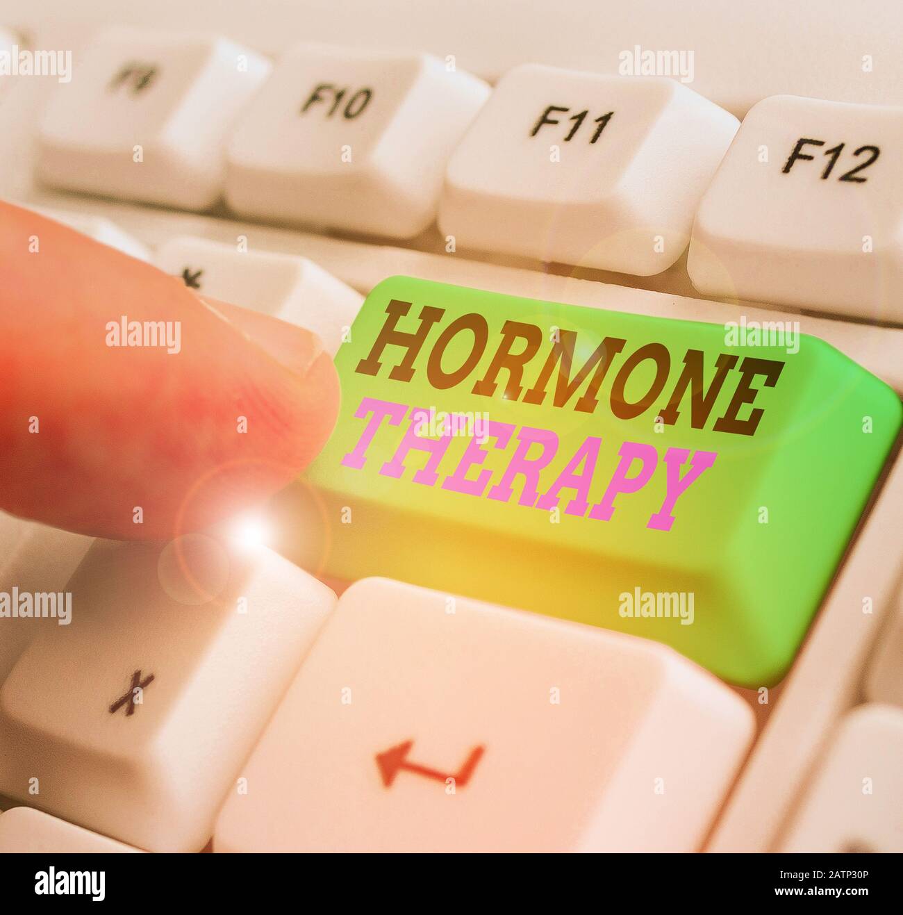 Word writing text Hormone Therapy. Business photo showcasing treatment ...