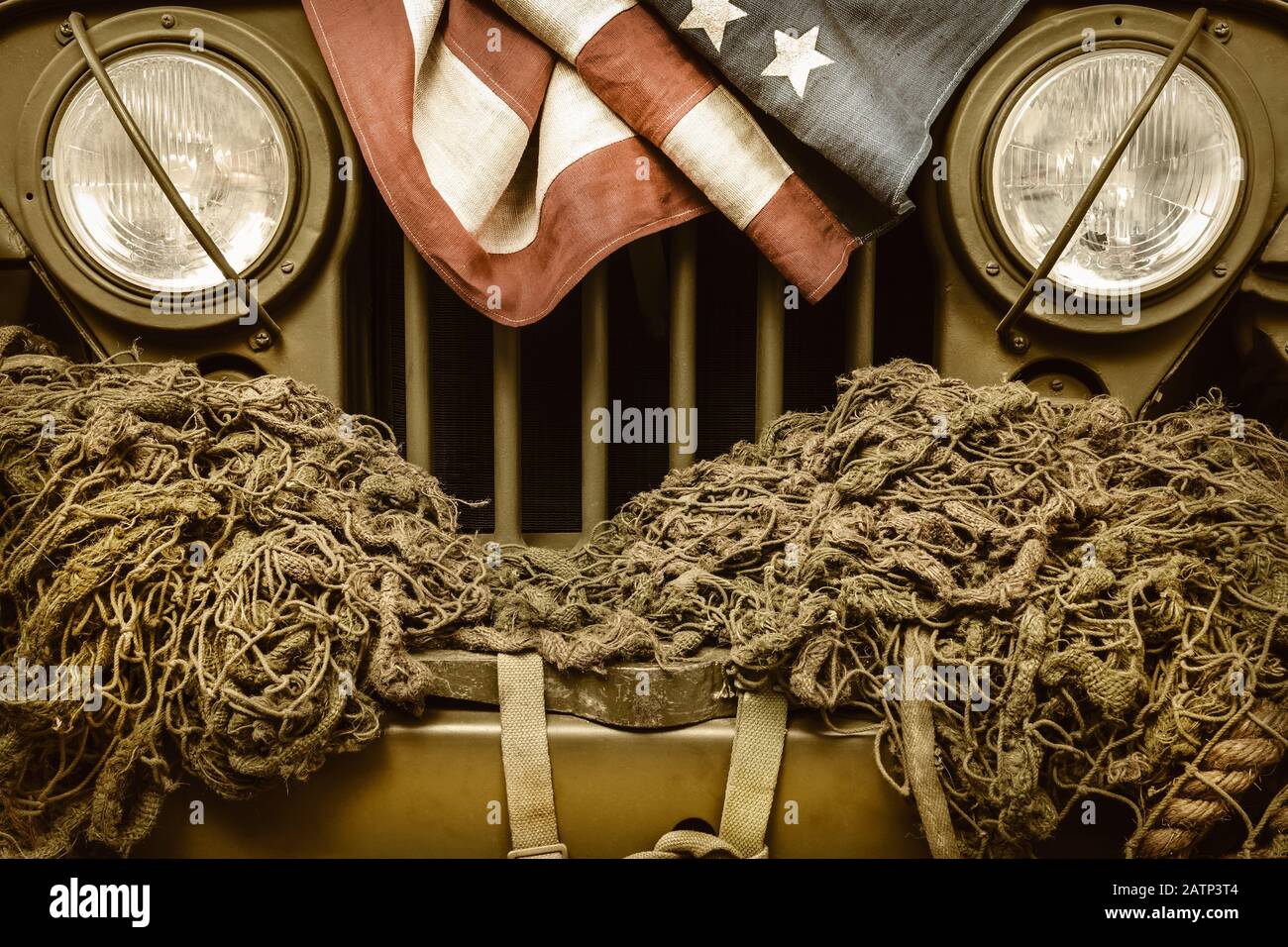 Vintage wwii american jeep hires stock photography and images Alamy