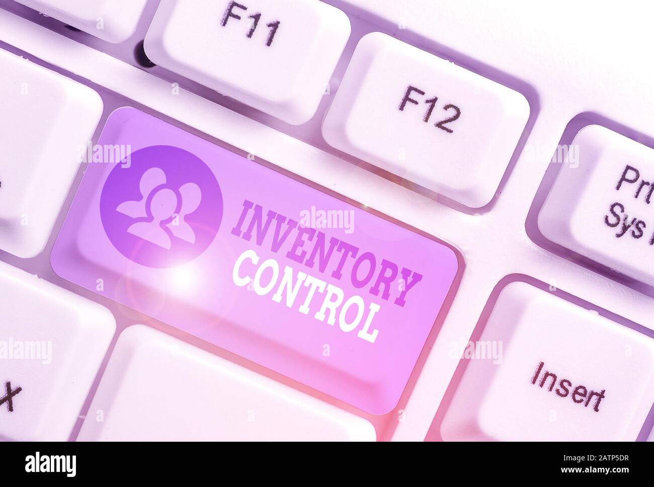 Text sign showing Inventory Control. Business photo showcasing ...