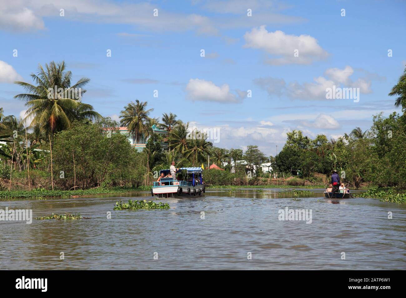 Canal, Can Tho, Mekong Delta, Can Tho Province, Vietnam, Southeast Asia ...