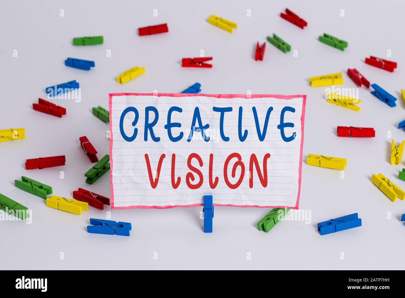 Conceptual hand writing showing Creative Vision. Concept meaning ...