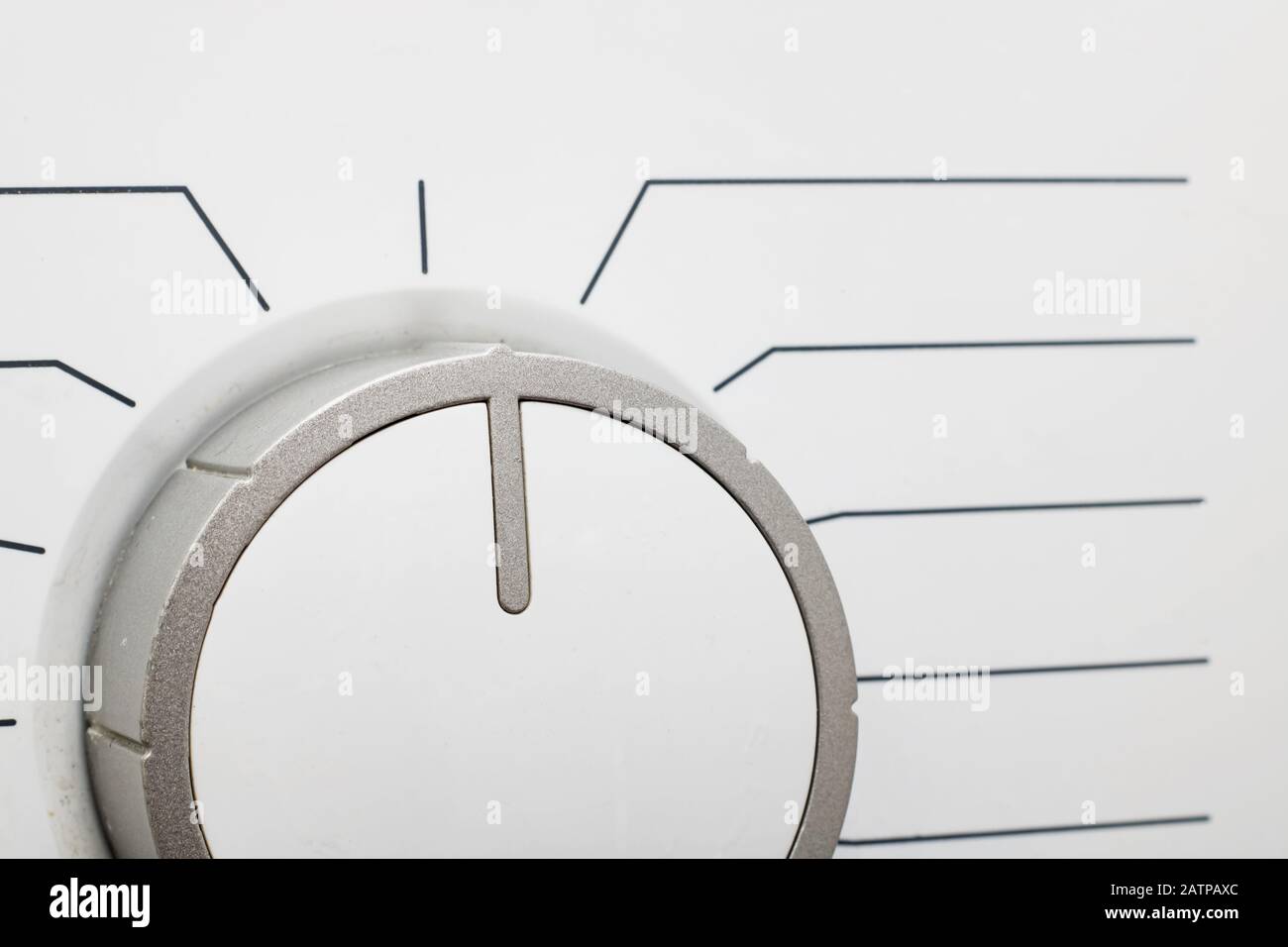 Adjustment knob on the washing machine close up Stock Photo Alamy