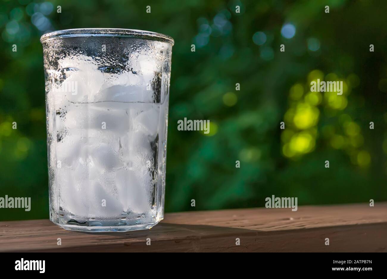 Glass of water ice cold condensation hires stock photography and