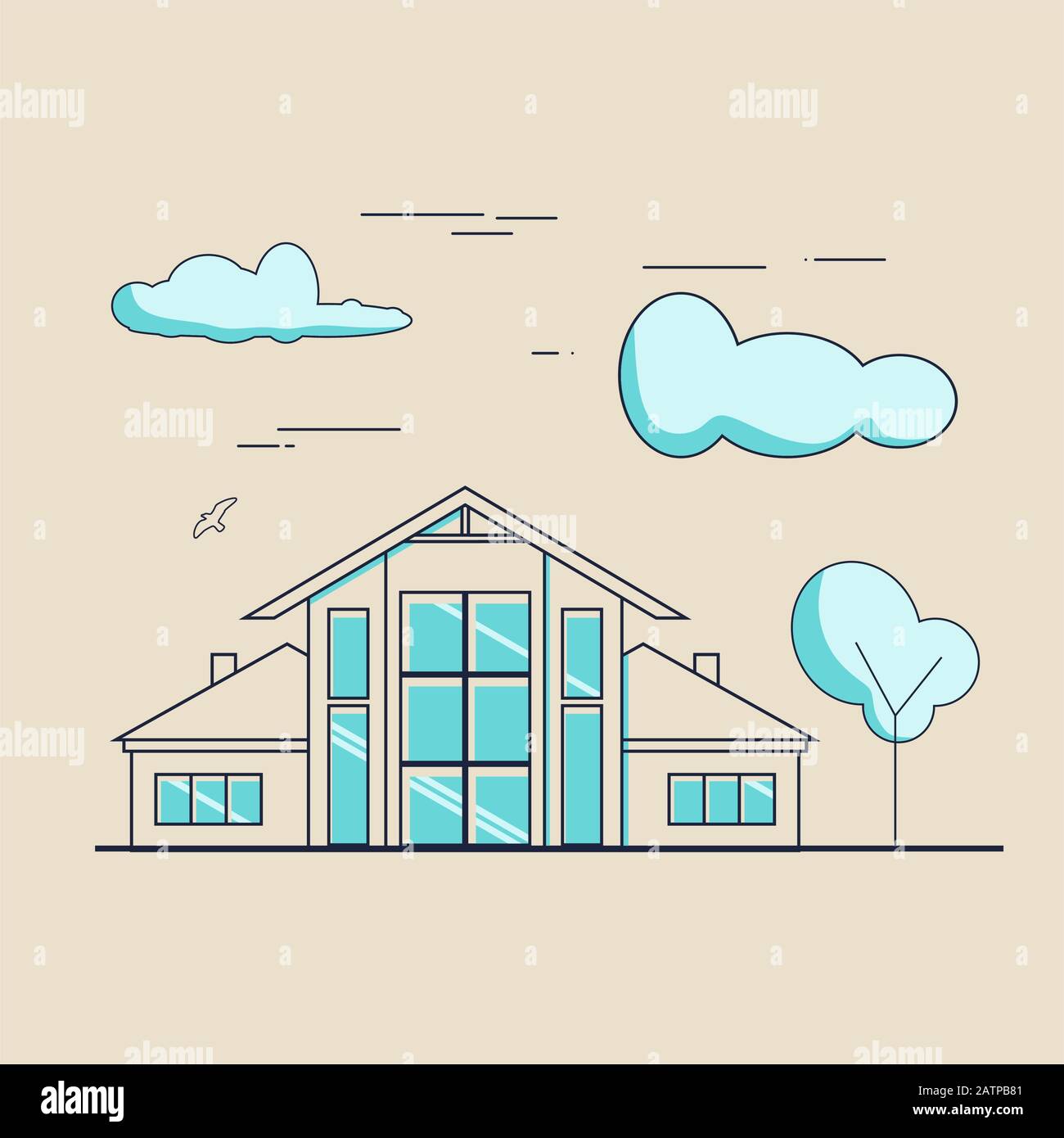 Real estate concept Stock Vector Image & Art - Alamy