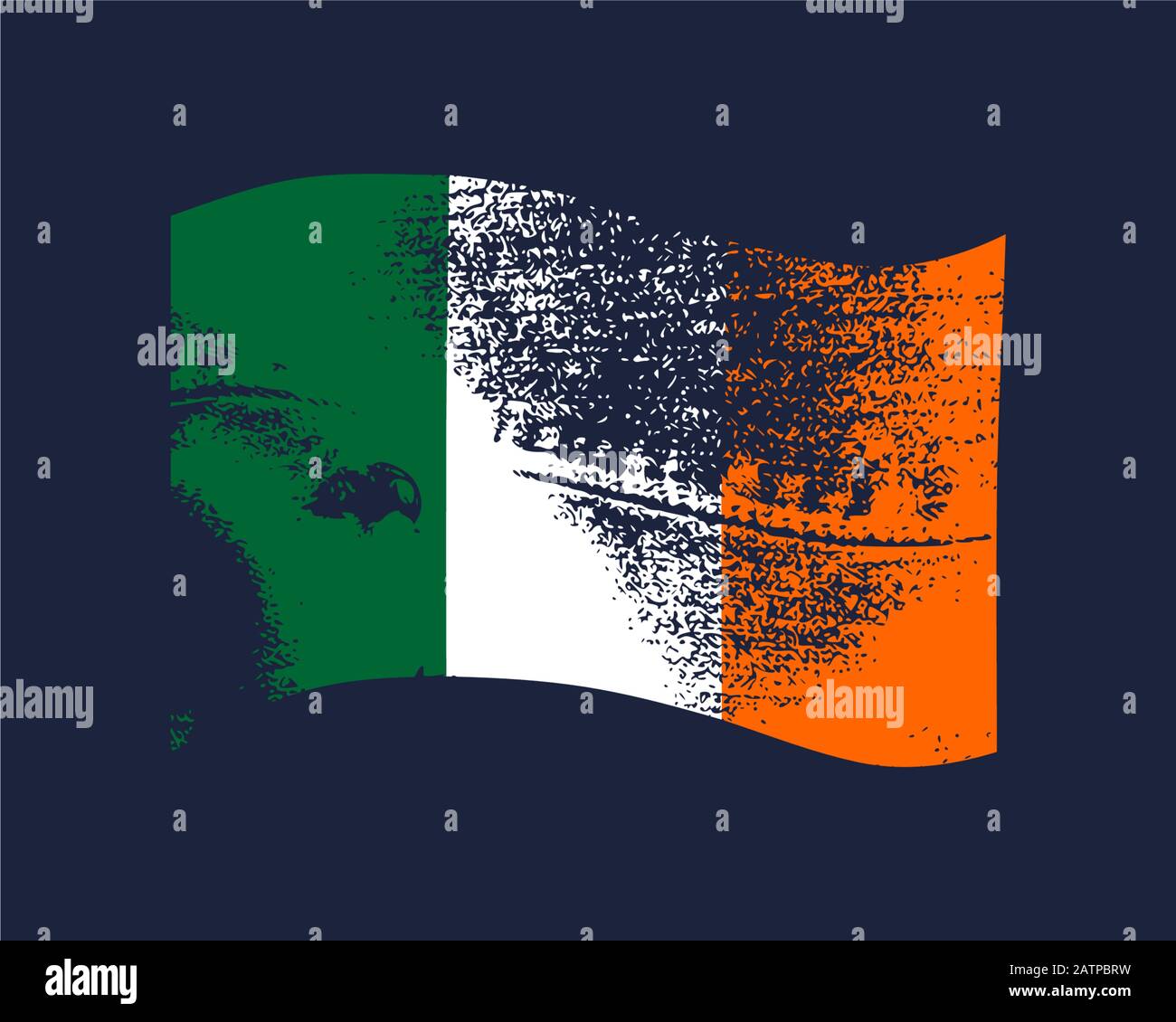 Ireland flag design Stock Vector Image & Art Alamy