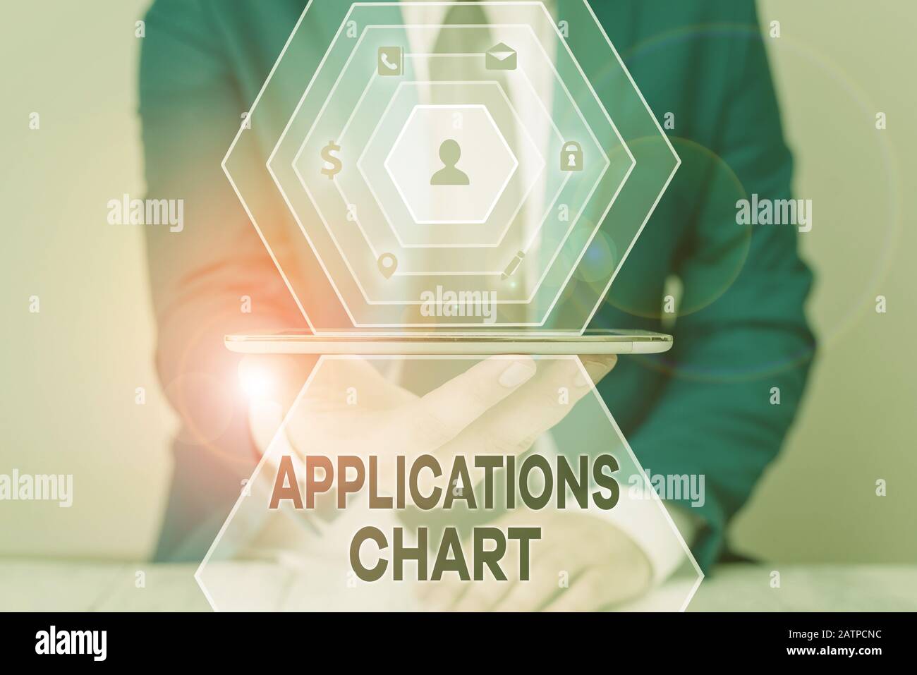 Handwriting text Applications Chart. Conceptual photo graph used to ...