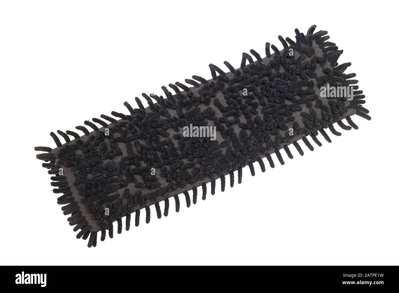 Gray rag for mop, isolated on white background Stock Photo - Alamy