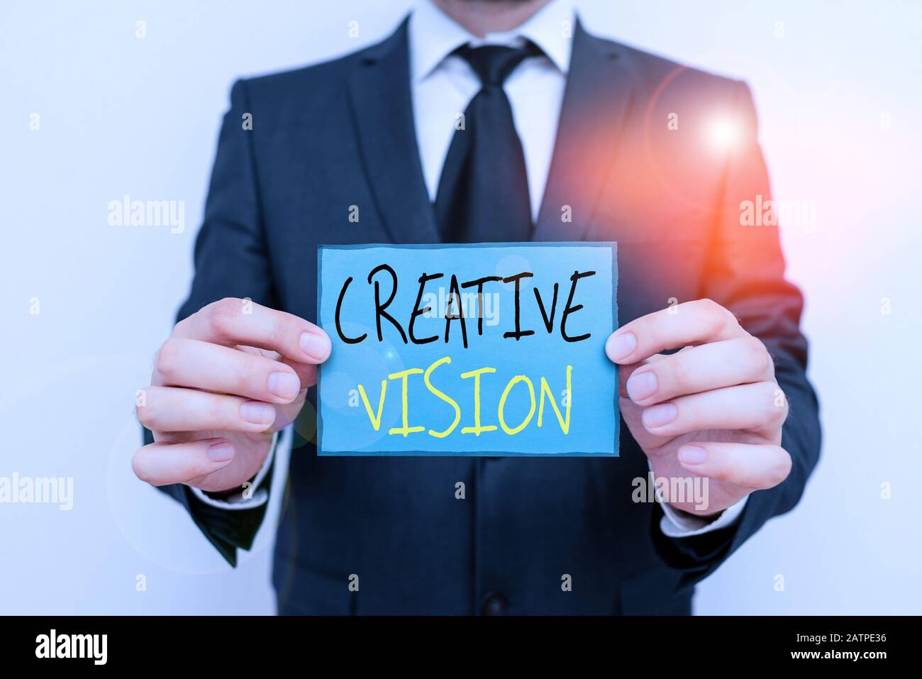 Conceptual hand writing showing Creative Vision. Concept meaning ...