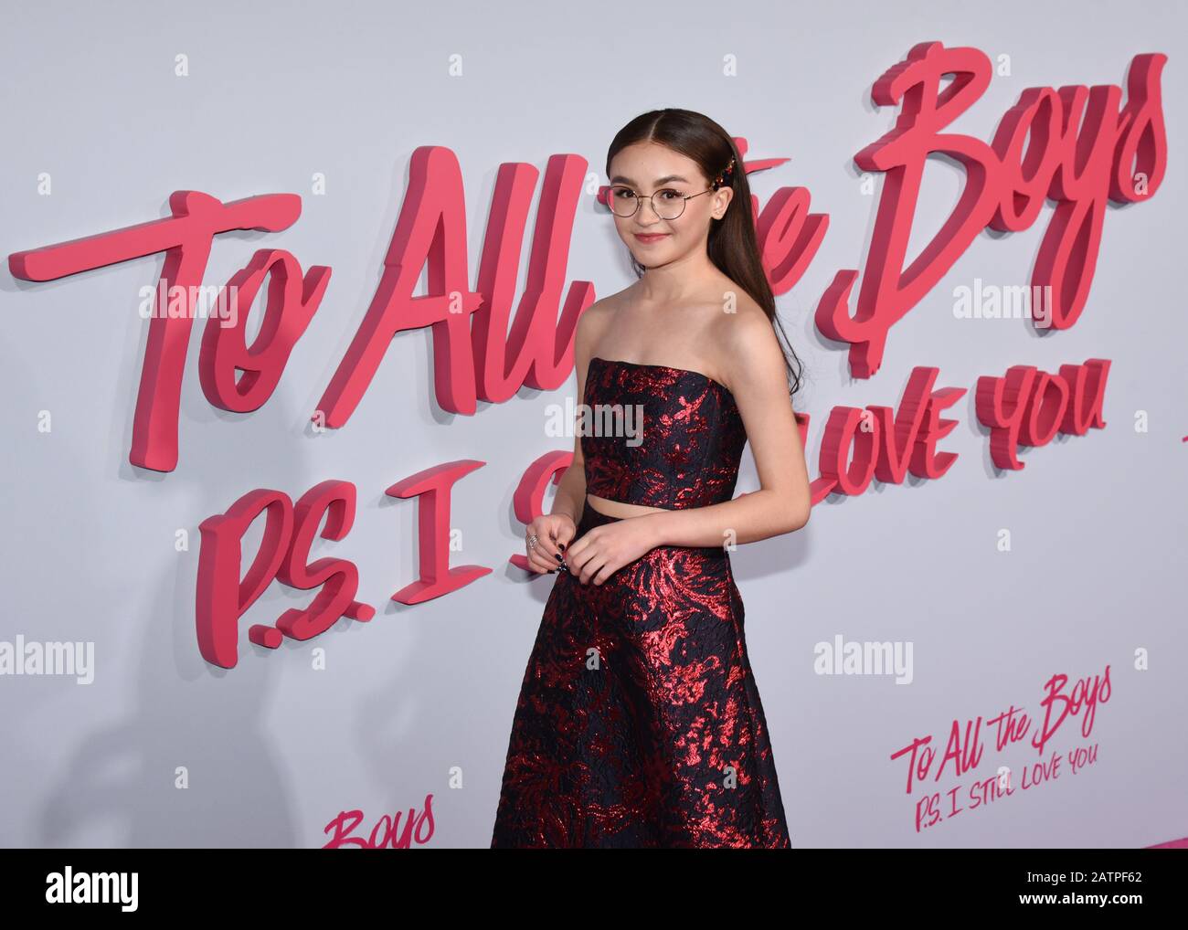 03 February 2020 - Hollywood, California - Anna Cathcart. Premiere Of Netflix's ''To All The Boys: P.S. I Still Love You'' at The Egyptian Theatre. (Credit Image: © Billy Bennight/AdMedia via ZUMA Wire) Stock Photo