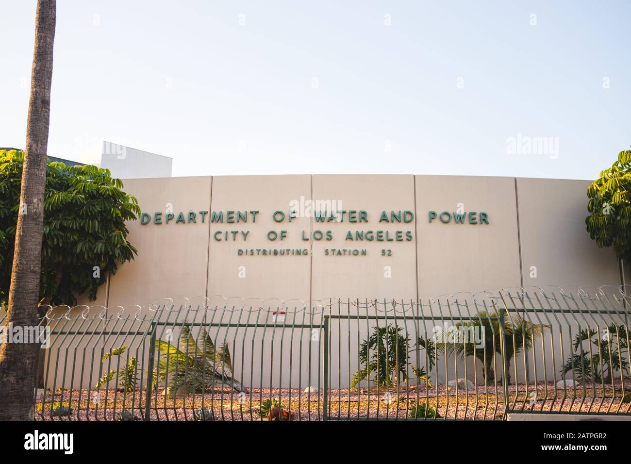 Los angeles Water and power departement bureau distribution center Stock Photo Alamy