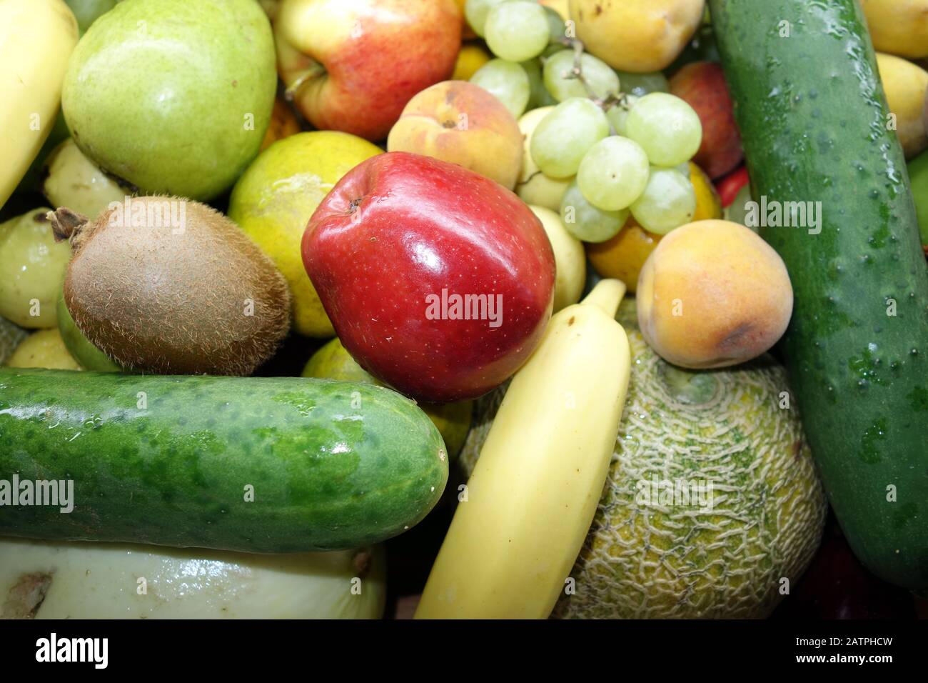 Fresh Fruit on Display at the Smoothie Station in the Buffet at the