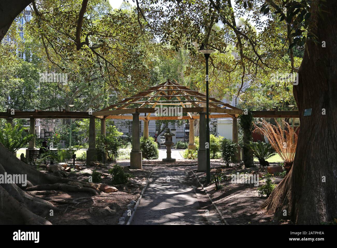 Japanese Pavilion, Company's Garden, Government Avenue, Central Business District, Cape Town, Table Bay, Western Cape Province, South Africa, Africa Stock Photo