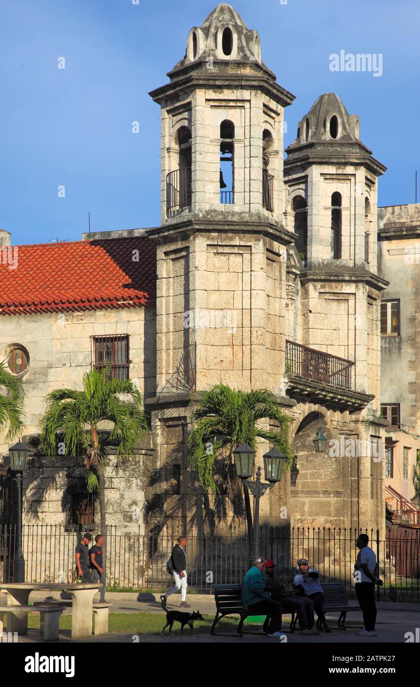 Cuba, Havana, Santo Cristo de Buen Viaje, church, Stock Photo