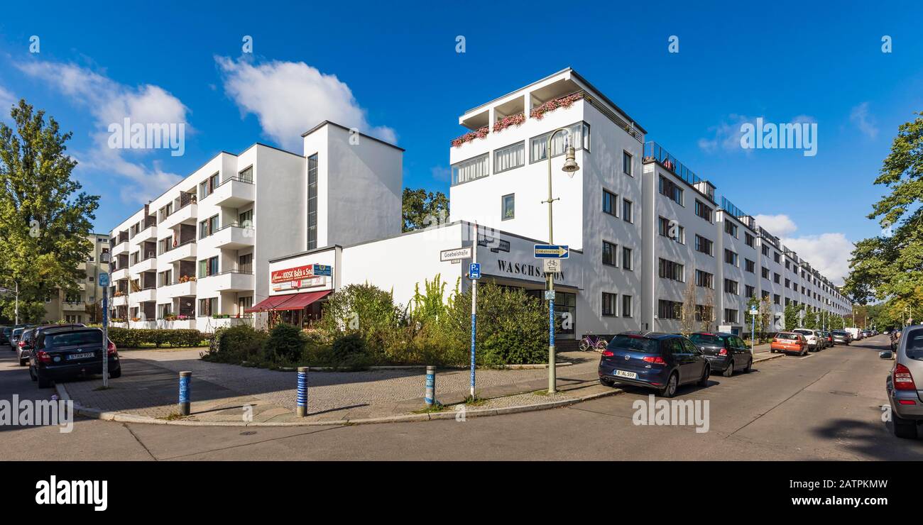 Siemensstadt large housing estate, Jungfernheideweg, housing estate