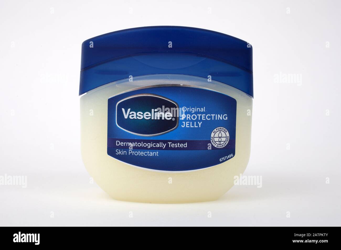 A tub of vaseline Stock Photo