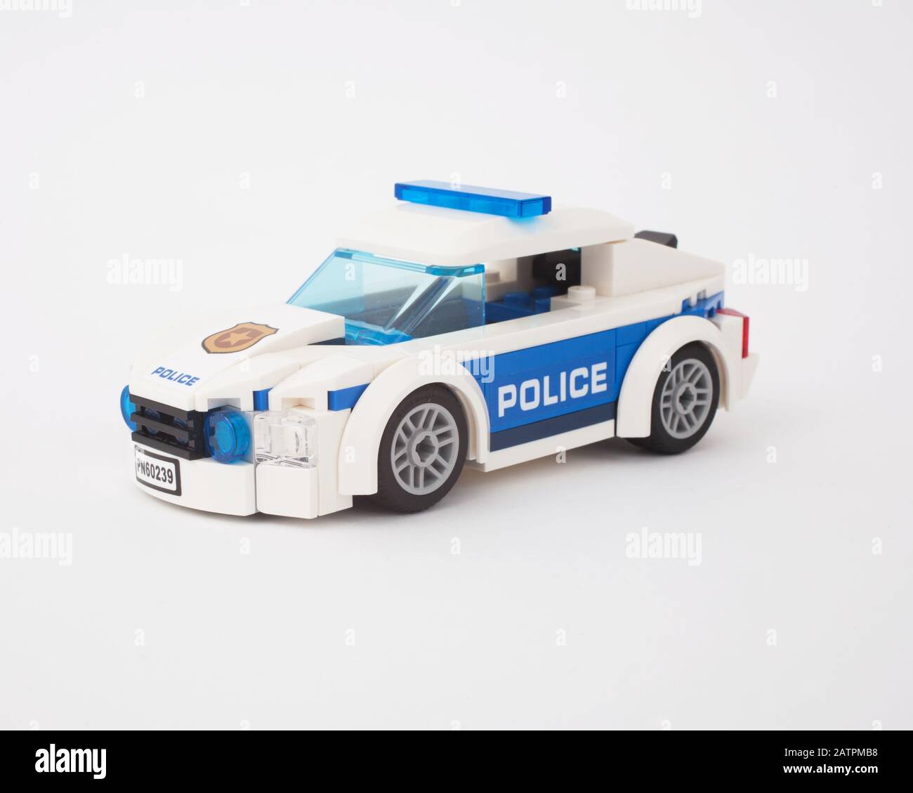 A Lego police car Stock Photo - Alamy