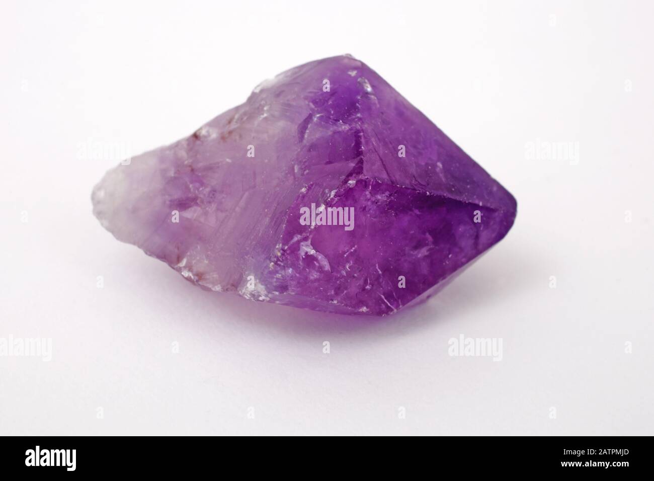 A purple quartz Stock Photo