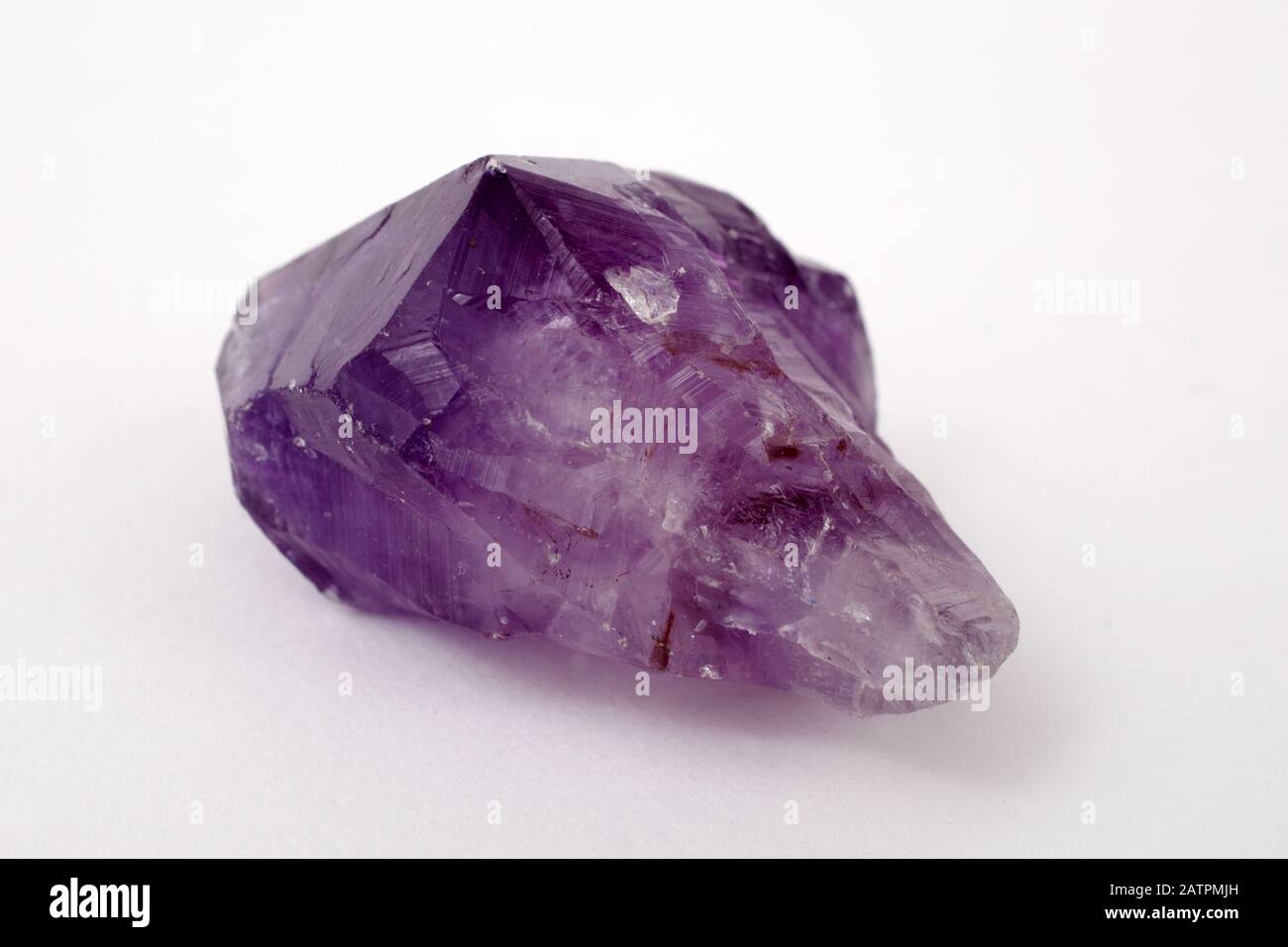 A purple quartz Stock Photo