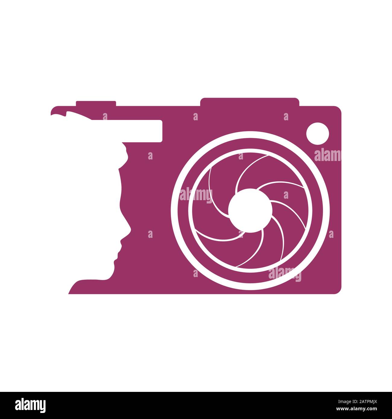 Camera lens head Stock Vector Images - Alamy